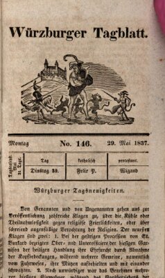 Würzburger Tagblatt Montag 29. Mai 1837