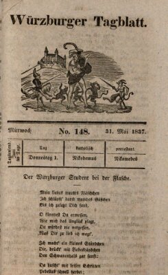 Würzburger Tagblatt Mittwoch 31. Mai 1837