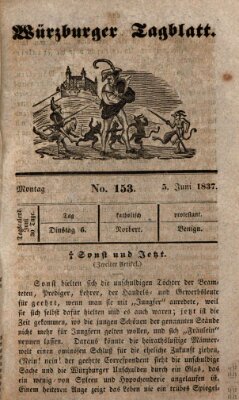 Würzburger Tagblatt Montag 5. Juni 1837