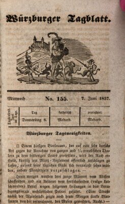 Würzburger Tagblatt Mittwoch 7. Juni 1837