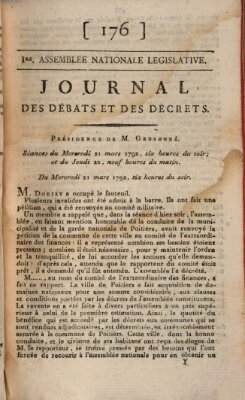 Journal des débats et des décrets Mittwoch 21. März 1792