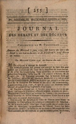 Journal des débats et des décrets Freitag 8. Juni 1792