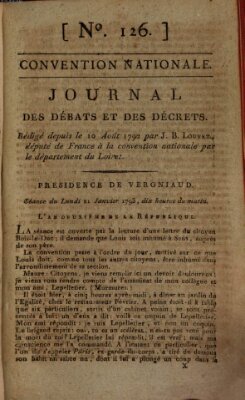 Journal des débats et des décrets Montag 21. Januar 1793