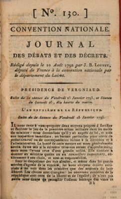 Journal des débats et des décrets Freitag 25. Januar 1793