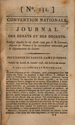 Journal des débats et des décrets Montag 28. Januar 1793