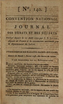 Journal des débats et des décrets Dienstag 5. Februar 1793