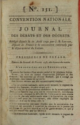 Journal des débats et des décrets Samstag 16. Februar 1793