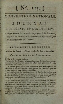 Journal des débats et des décrets Montag 18. Februar 1793