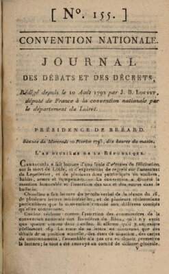 Journal des débats et des décrets Mittwoch 20. Februar 1793