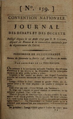 Journal des débats et des décrets Sonntag 24. Februar 1793