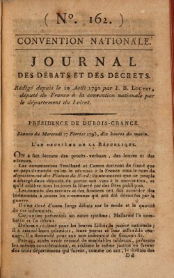 Journal des débats et des décrets Mittwoch 27. Februar 1793