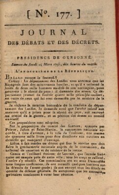 Journal des débats et des décrets Donnerstag 14. März 1793