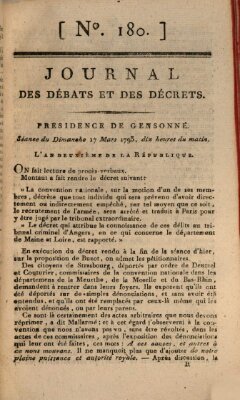 Journal des débats et des décrets Sonntag 17. März 1793