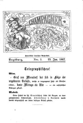 Champagner Samstag 19. Januar 1867