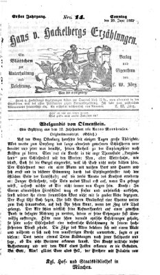 Hans von Hackelberg's Erzählungen Sonntag 29. Juni 1862