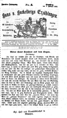 Hans von Hackelberg's Erzählungen Sonntag 1. Februar 1863