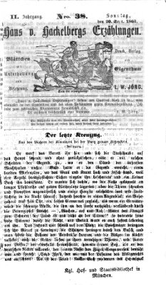 Hans von Hackelberg's Erzählungen Sonntag 20. September 1863