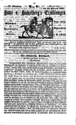 Hans von Hackelberg's Erzählungen Sonntag 11. Februar 1866