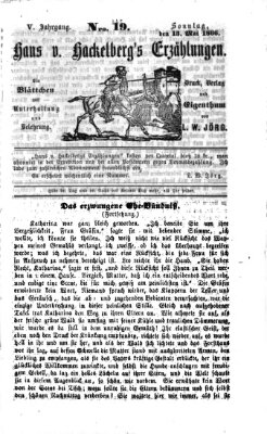 Hans von Hackelberg's Erzählungen Sonntag 13. Mai 1866