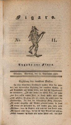 Figaro (Baierische National-Zeitung) Mittwoch 15. September 1830