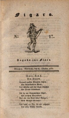 Figaro (Baierische National-Zeitung) Mittwoch 27. Oktober 1830