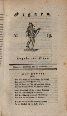 Figaro (Baierische National-Zeitung) Mittwoch 10. November 1830