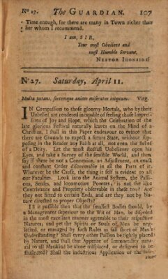 The Englishman Dienstag 11. April 1713