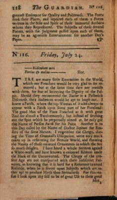 The Englishman Montag 24. Juli 1713