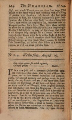 The Englishman Samstag 26. August 1713