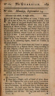 The Englishman Donnerstag 14. September 1713