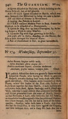 The Englishman Samstag 30. September 1713