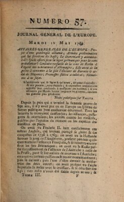 Journal général de l'Europe ou Mercure national et étranger Dienstag 12. Mai 1789