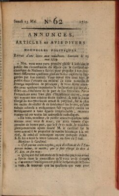 Journal général de l'Europe ou Mercure national et étranger Mittwoch 13. Mai 1789