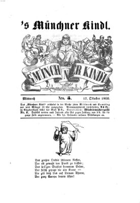 's Münchner Kindl Mittwoch 17. Oktober 1860