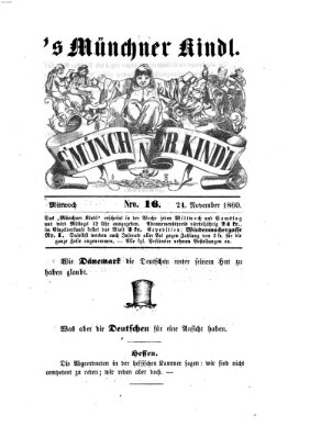 's Münchner Kindl Samstag 24. November 1860