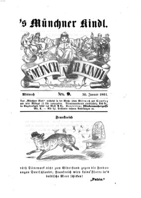 's Münchner Kindl Mittwoch 30. Januar 1861