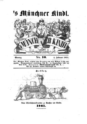 's Münchner Kindl Montag 4. Februar 1861