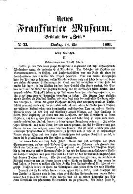 Neues Frankfurter Museum Dienstag 14. Mai 1861