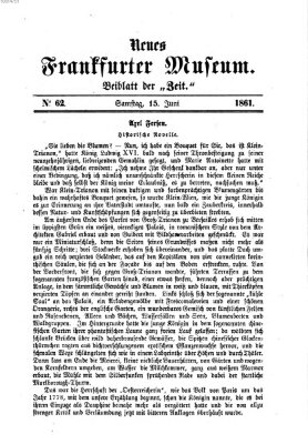 Neues Frankfurter Museum Samstag 15. Juni 1861