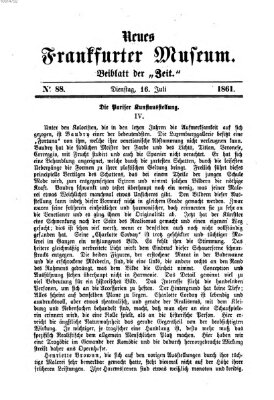 Neues Frankfurter Museum Dienstag 16. Juli 1861