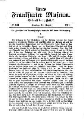 Neues Frankfurter Museum Samstag 24. August 1861