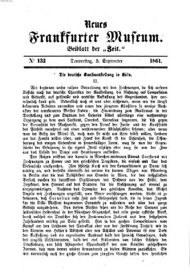 Neues Frankfurter Museum Donnerstag 5. September 1861