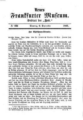 Neues Frankfurter Museum Sonntag 8. September 1861