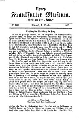 Neues Frankfurter Museum Mittwoch 9. Oktober 1861