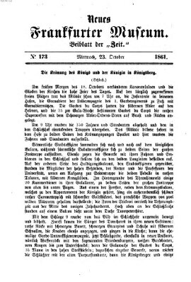 Neues Frankfurter Museum Mittwoch 23. Oktober 1861