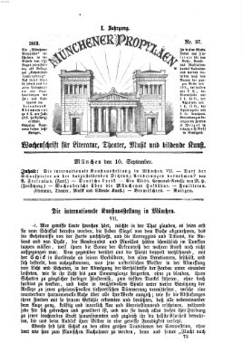 Münchener Propyläen (Bayerische Landeszeitung) Freitag 10. September 1869