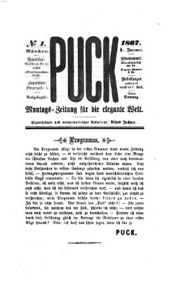 Puck Dienstag 1. Januar 1867