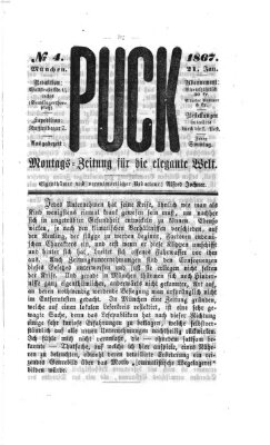 Puck Montag 21. Januar 1867