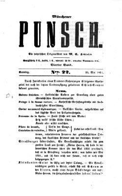 Münchener Punsch Sonntag 25. Mai 1851