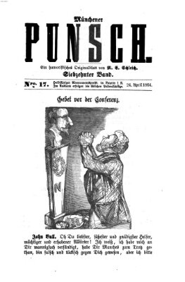 Münchener Punsch Sonntag 24. April 1864